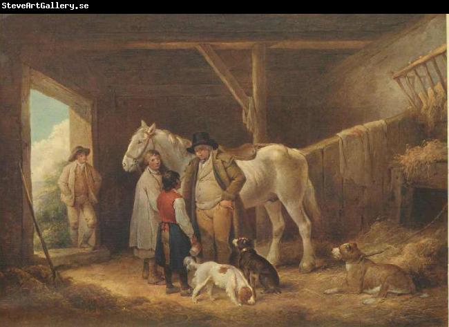 George Morland The Reckoning